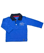 Afbeelding Born To Be Famous LS Polo Kobalt BBW46